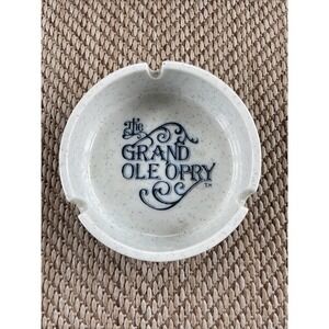 Grand Ole Opry Opryland USA Nashville Tennessee Ceramic Ashtray Dish